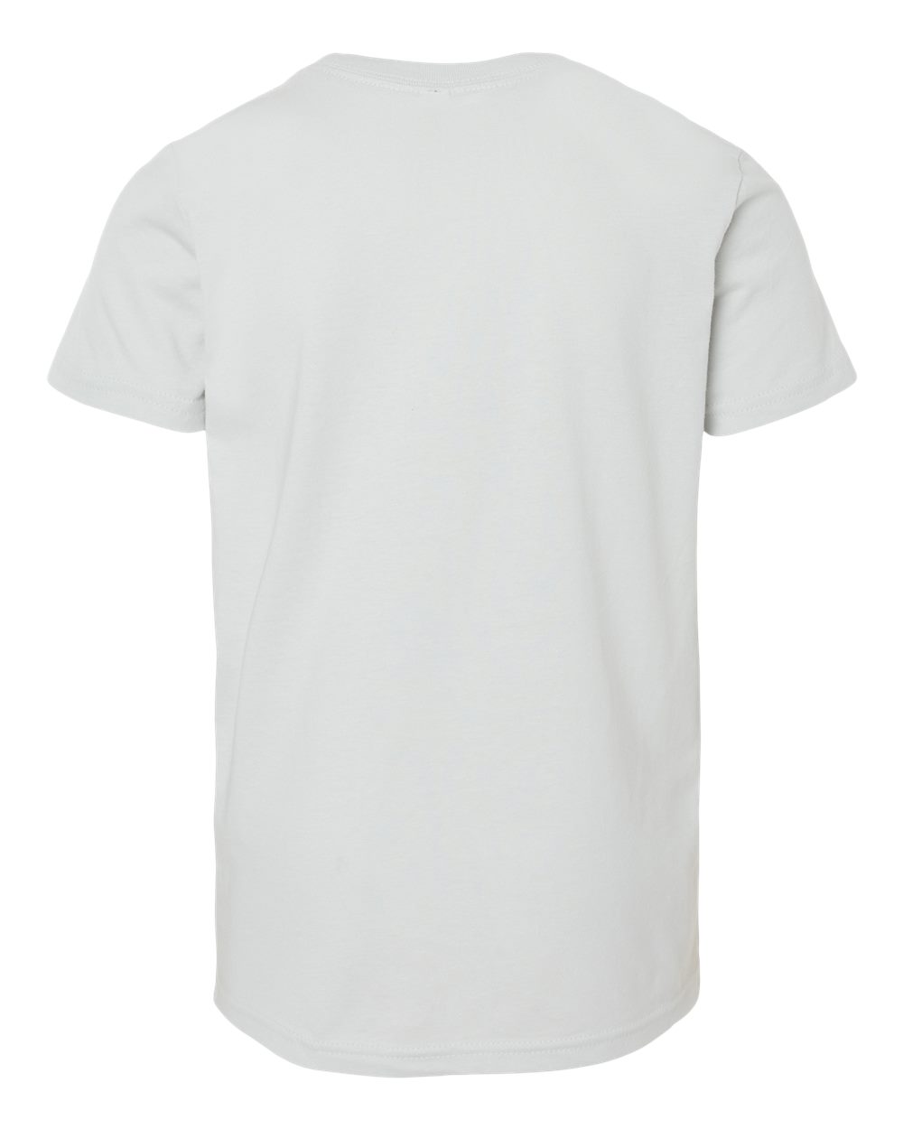 BELLA + CANVAS 3001Y, T-Shirts - Premium, Silver