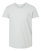 BELLA + CANVAS 3001Y, T-Shirts - Premium, Silver