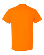 Gildan 8000, Unisex Dryblend T-shirt, Safety Orange