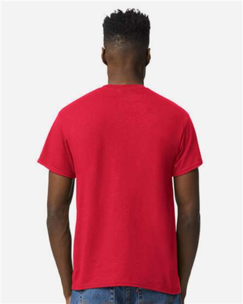 Gildan 8000, Unisex Dryblend T-shirt, Scarlet Red