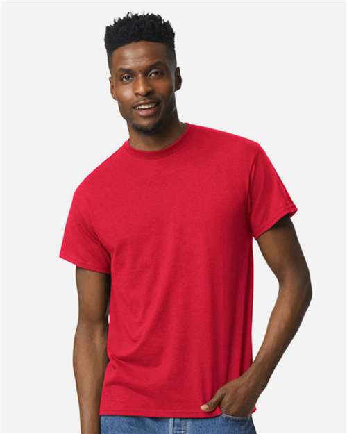 Gildan 146, 8000 Unisex Dryblend T-shirt, Scarlet Red