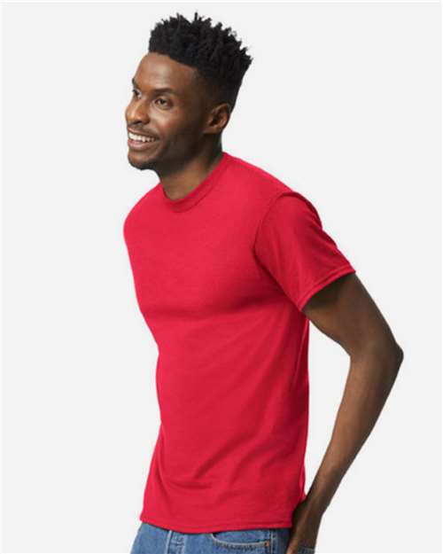 Gildan 8000, Unisex Dryblend T-shirt, Scarlet Red