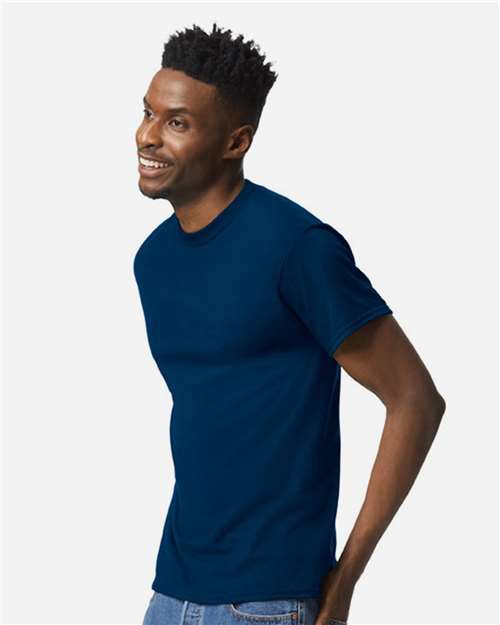 Gildan 8000, Unisex Dryblend T-shirt, Dark Navy