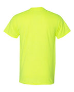 Gildan 8000, Unisex Dryblend T-shirt, Safety Green