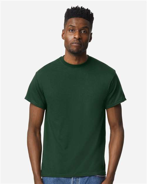 Gildan 146, 8000 Unisex Dryblend T-shirt, Dark Green