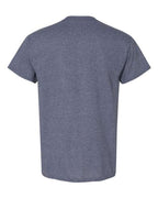 Gildan 8000, Unisex Dryblend T-shirt, Heather Dark Navy