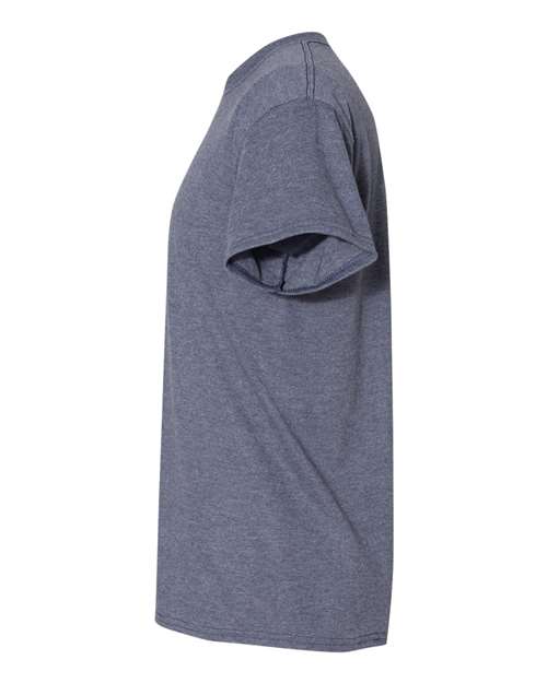 Gildan 8000, Unisex Dryblend T-shirt, Heather Dark Navy