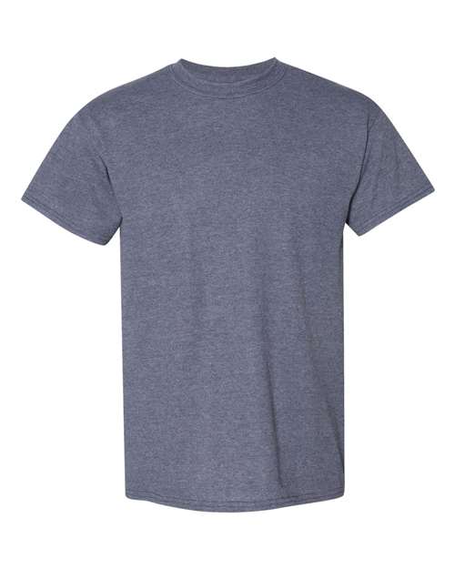 Gildan 146, 8000 Unisex Dryblend T-shirt, Heather Dark Navy