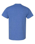 Gildan 8000, Unisex Dryblend T-shirt, Heather Deep Royal