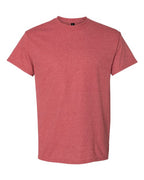Gildan 8000, Unisex Dryblend T-shirt, Heather Scarlet Red