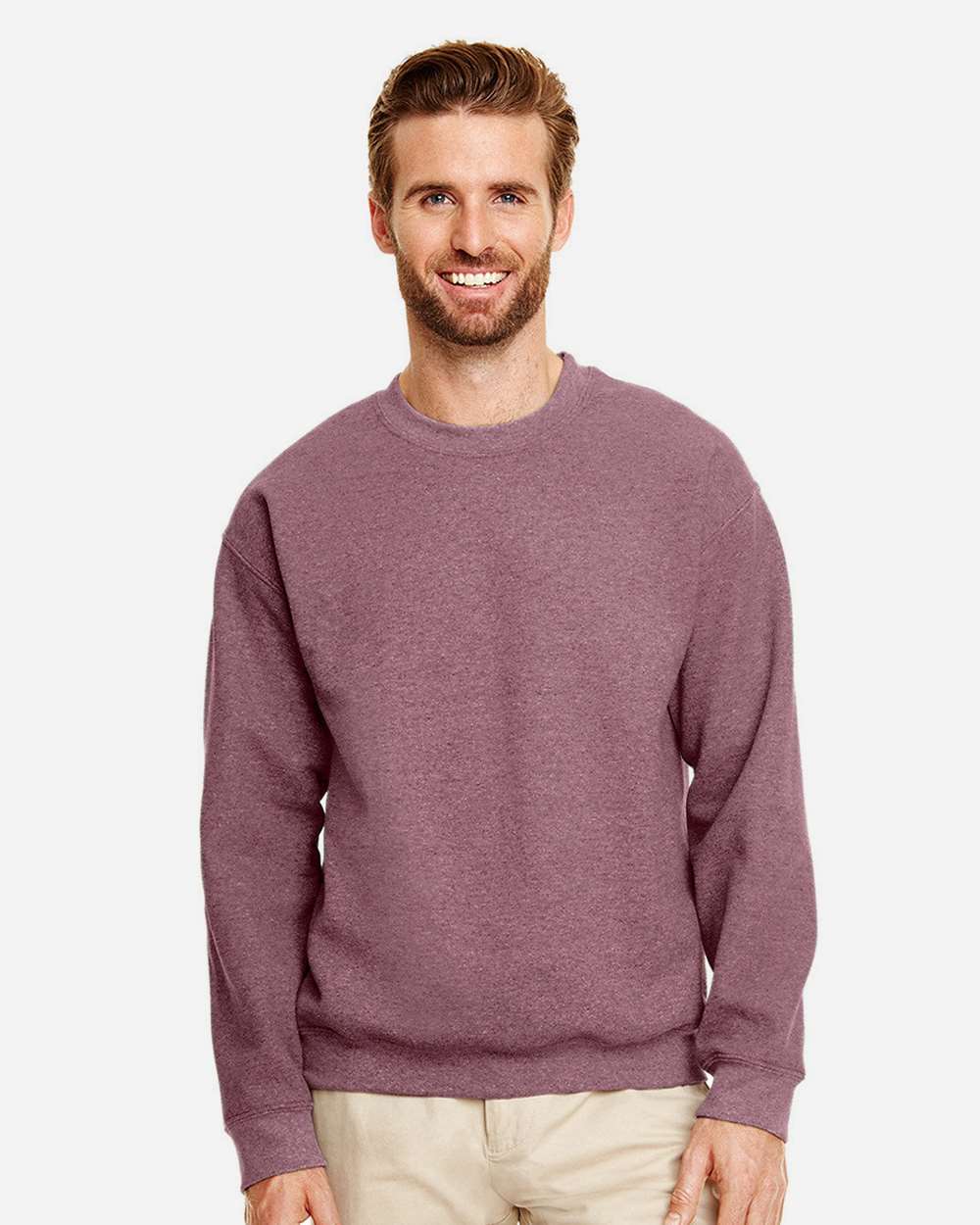 Heather Dark Maroon