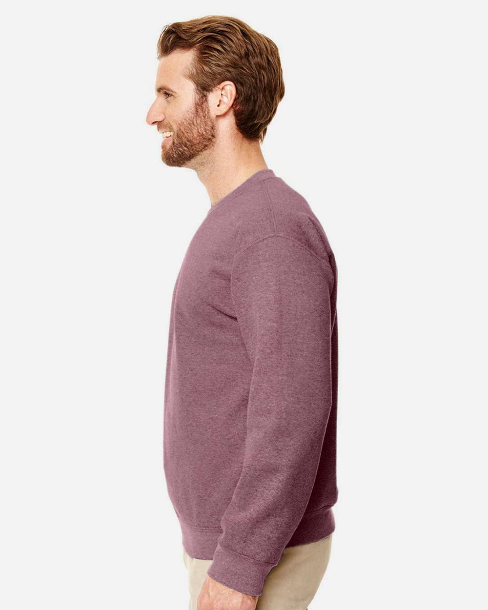 Heather Dark Maroon