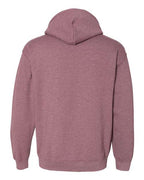 Gildan 18500, Unisex Heavy Blend Hooded Sweatshirt, Heather Dark Maroon