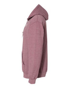Gildan 18500, Unisex Heavy Blend Hooded Sweatshirt, Heather Dark Maroon