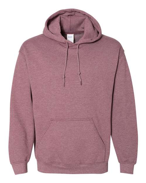 Gildan 18500, Unisex Heavy Blend Hooded Sweatshirt, Heather Dark Maroon