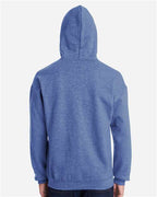 Gildan 18500, Unisex Heavy Blend Hooded Sweatshirt, Heather Deep Royal