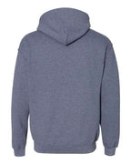 Gildan 18500, Unisex Heavy Blend Hooded Sweatshirt, Heather Dark Navy