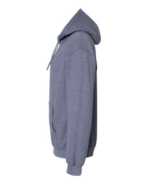 Gildan 18500, Unisex Heavy Blend Hooded Sweatshirt, Heather Dark Navy