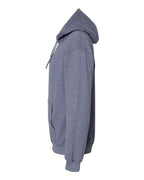 Gildan 18500, Unisex Heavy Blend Hooded Sweatshirt, Heather Dark Navy
