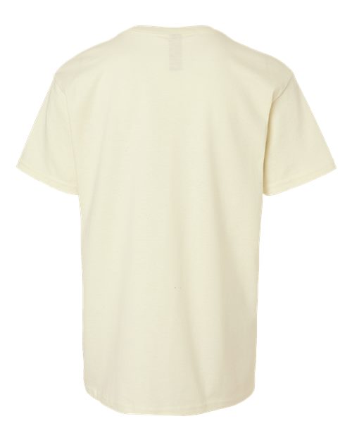 Gildan 5000B, Youth Heavy Cotton T-shirt, Off White