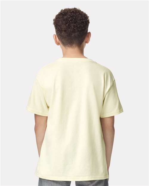 Gildan 543, 5000b Youth Heavy Cotton T-shirt, Off White
