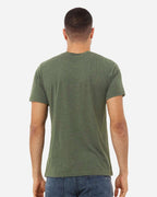 BELLA + CANVAS 3413, T-Shirts - Premium, Military Green Triblend