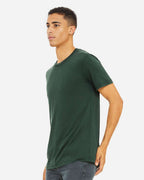 BELLA + CANVAS 3413, T-Shirts - Premium, Solid Forest Triblend