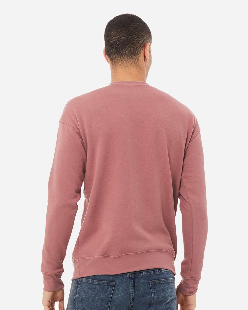 BELLA + CANVAS 3945, Fleece - Premium - Crew, Mauve