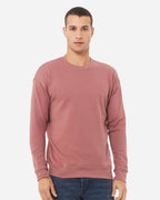 BELLA + CANVAS 3945, Fleece - Premium - Crew, Mauve