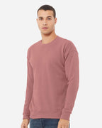 BELLA + CANVAS 3945, Fleece - Premium - Crew, Mauve