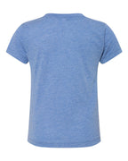 BELLA + CANVAS 3413T, T-Shirts - Premium, Blue Triblend