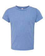 BELLA + CANVAS 3413T, T-Shirts - Premium, Blue Triblend