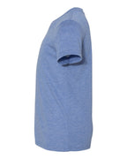 BELLA + CANVAS 3413Y, T-Shirts - Premium, Blue Triblend