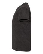 BELLA + CANVAS 3413Y, T-Shirts - Premium, Charcoal Black Triblend