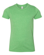BELLA + CANVAS 3413Y, T-Shirts - Premium, Green Triblend
