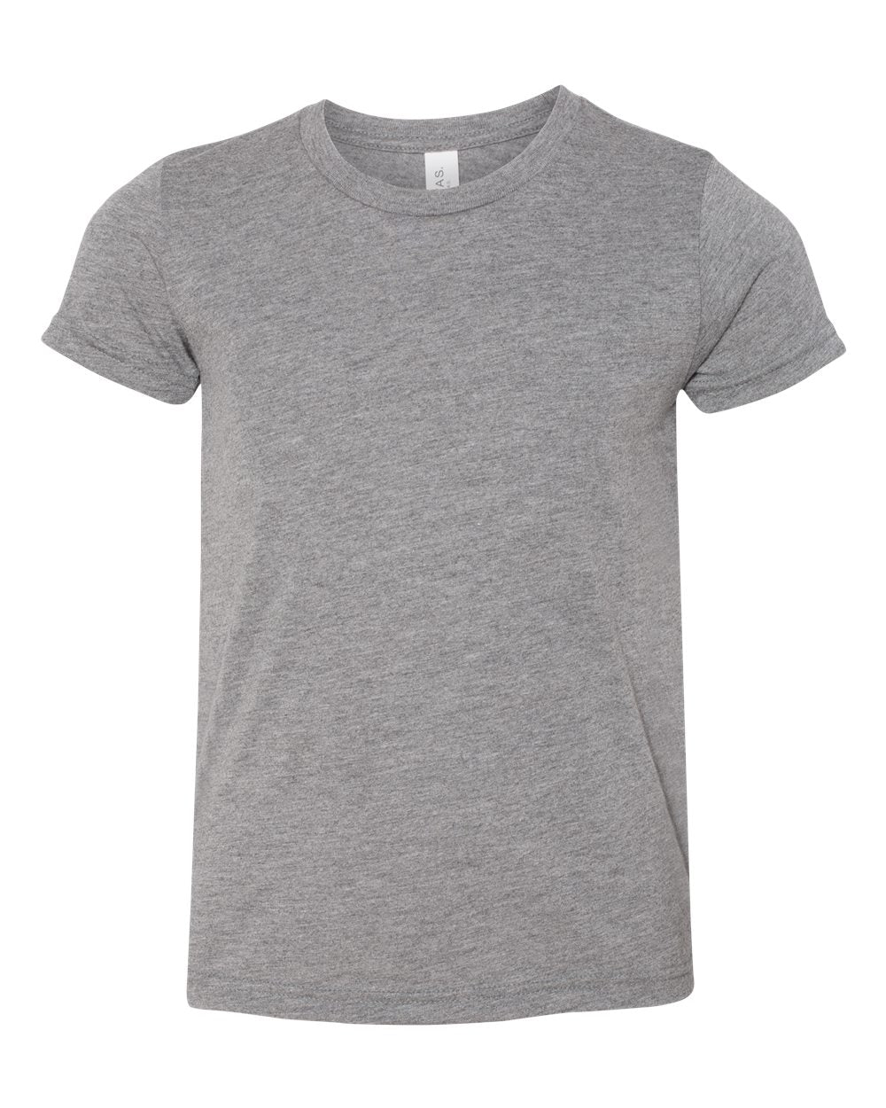 BELLA + CANVAS 3413Y, T-Shirts - Premium, Grey Triblend