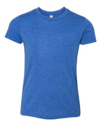 BELLA + CANVAS 3413Y, T-Shirts - Premium, True Royal Triblend