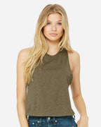 BELLA + CANVAS 6682, T-Shirts - Premium, Heather Olive