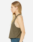 BELLA + CANVAS 6682, T-Shirts - Premium, Heather Olive