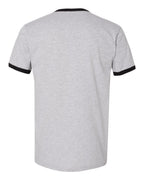 Next Level 3604, T-Shirts - Premium, Heather Grey/ Black