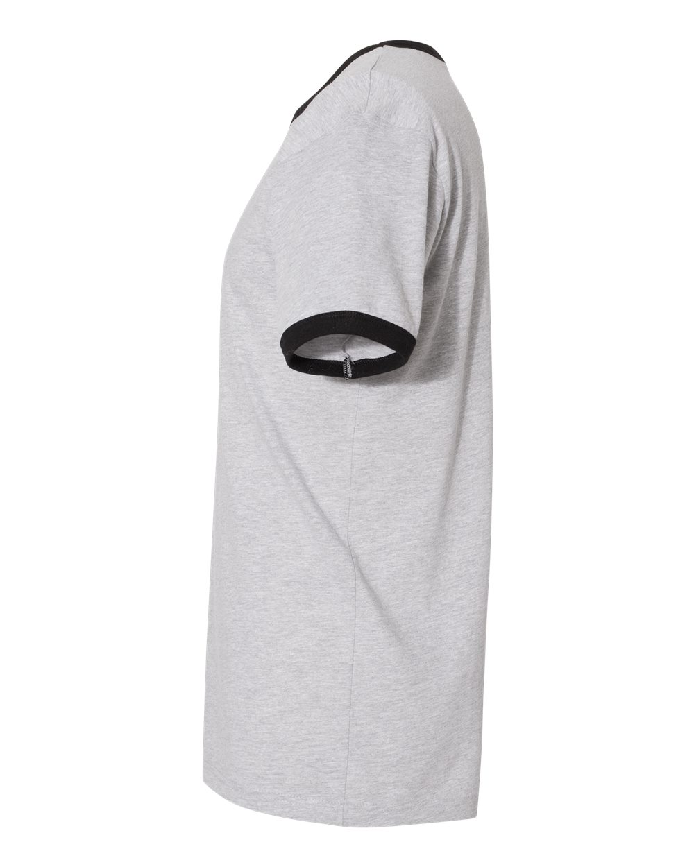 Next Level 3604, T-Shirts - Premium, Heather Grey/ Black