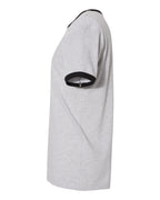 Next Level 3604, T-Shirts - Premium, Heather Grey/ Black