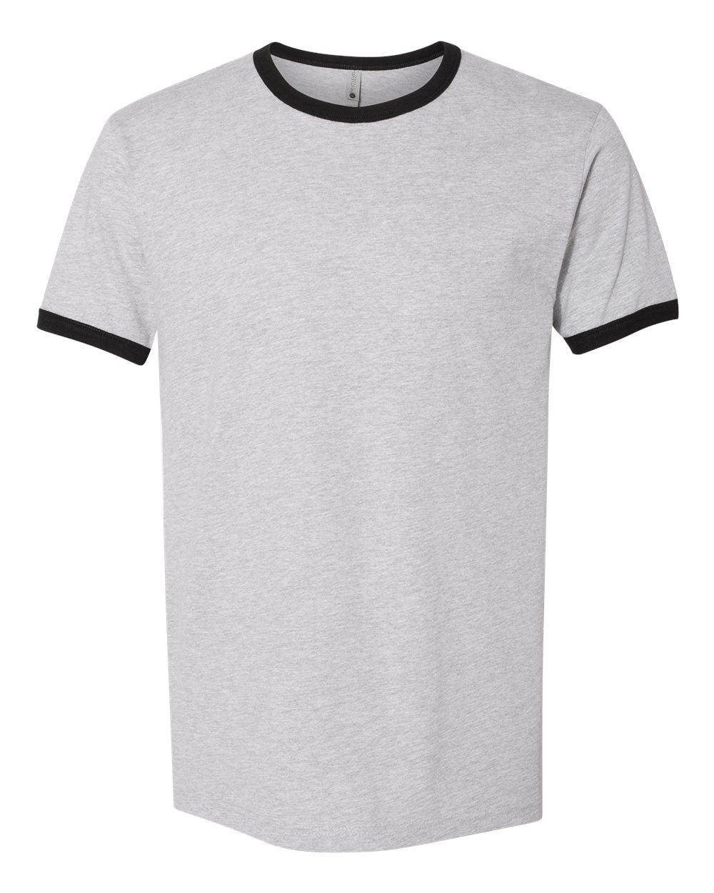 Next Level 3604, T-Shirts - Premium, Heather Grey/ Black