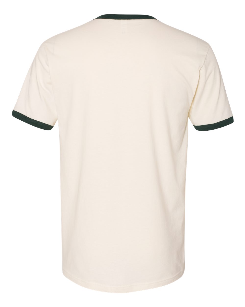 Next Level 3604, T-Shirts - Premium, Natural/ Forest Green