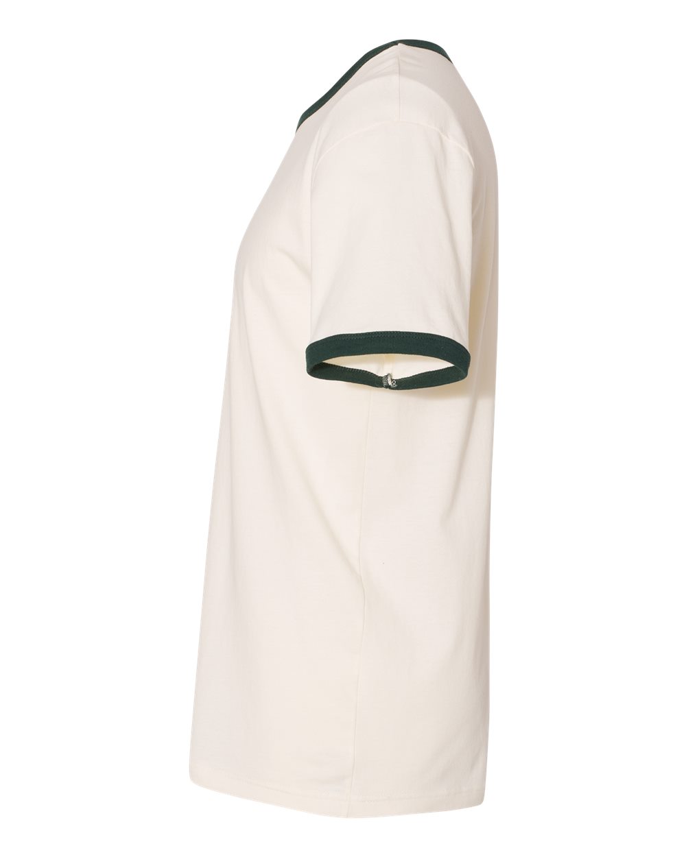 Next Level 3604, T-Shirts - Premium, Natural/ Forest Green