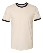 Next Level 3604, T-Shirts - Premium, Natural/ Black