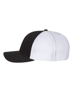 Richardson 110, R-flex Trucker Cap, Black/ White
