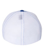 Richardson 110, R-flex Trucker Cap, Royal/ White