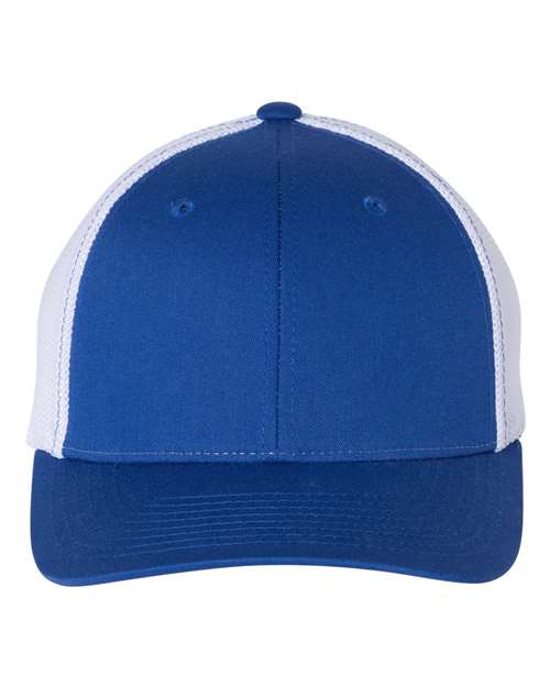 Richardson 110, R-flex Trucker Cap, Royal/ White