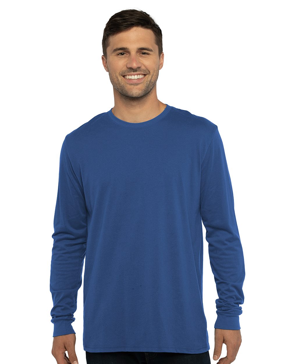 Next Level 6411 Unisex Sueded Long Sleeve T-Shirt